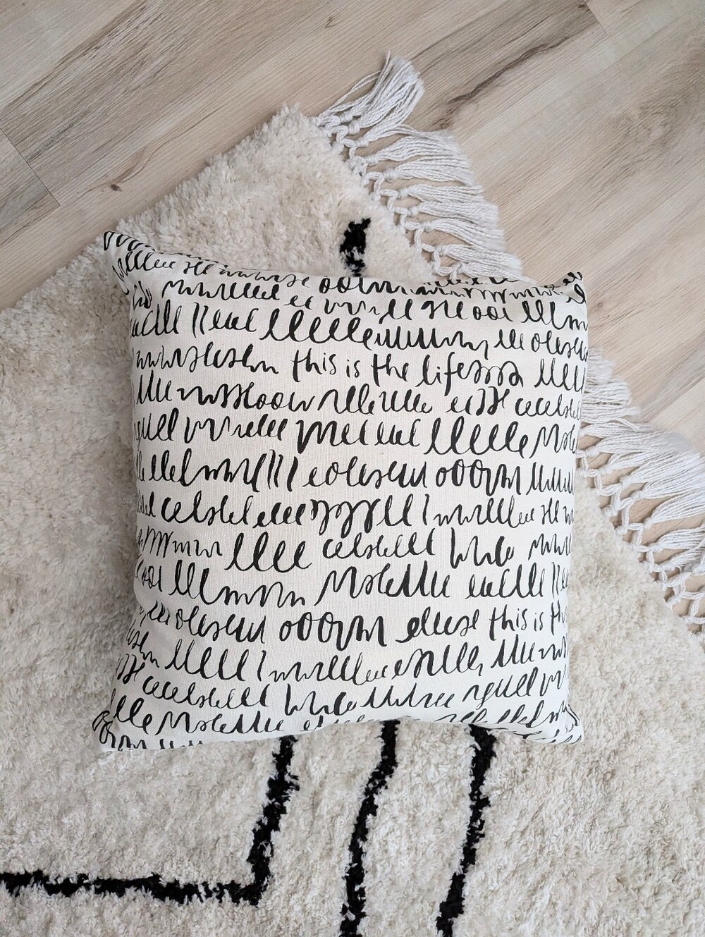 Kate Spade New York "This Is The Life" Throw Pillow